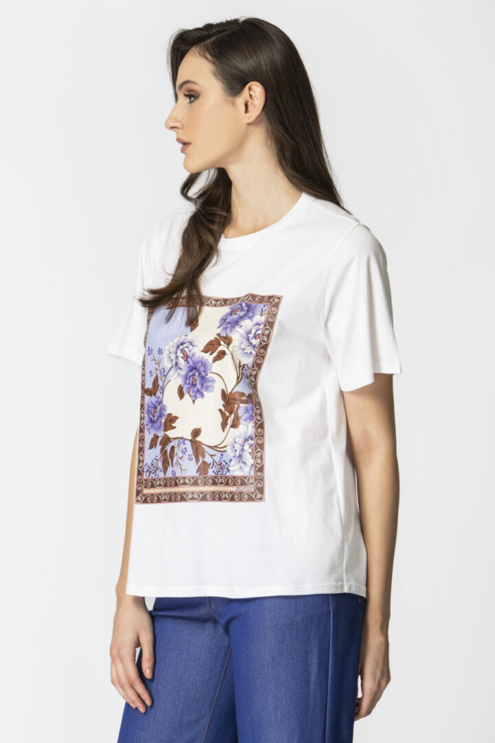 T-SHIRT ΜΕ ΤΥΠΩΜΑ - Image 2